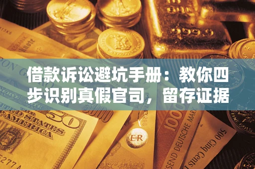 济南借款诉讼避坑手册：教你四步识别真假官司，留存证据不踩雷