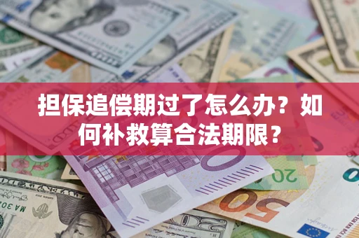 济南担保追偿期过了怎么办？如何补救算合法期限？