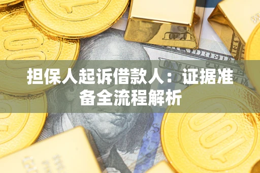 济南担保人起诉借款人：证据准备全流程解析