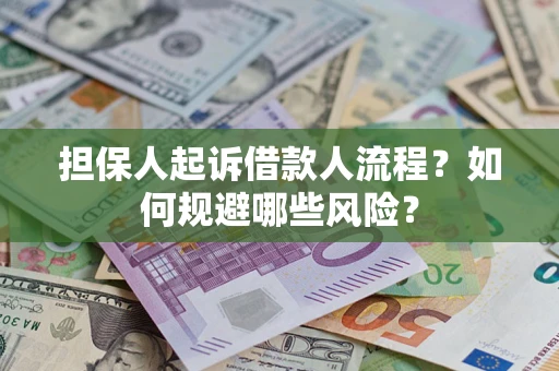 济南担保人起诉借款人流程？如何规避哪些风险？